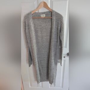 Chic Gray Knit Cardigan by INC International Concepts